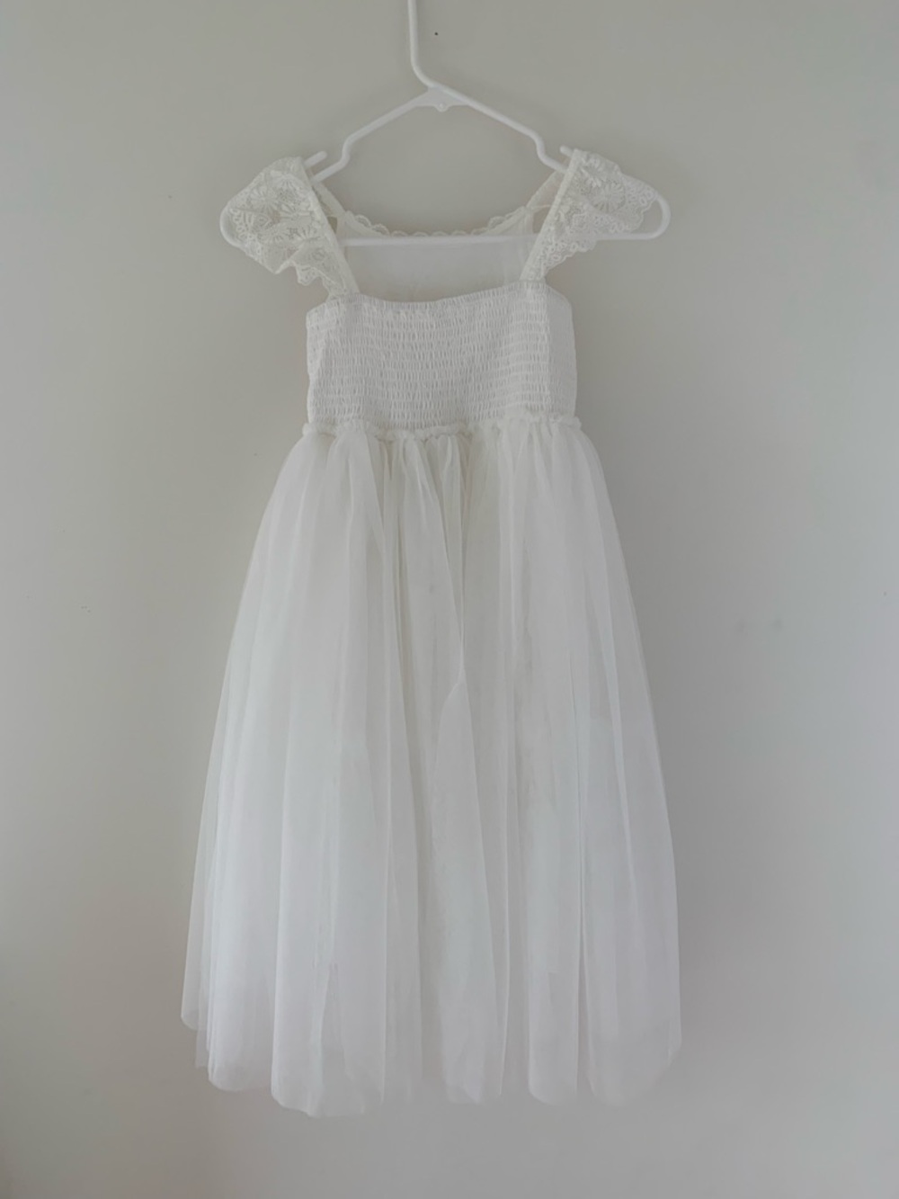 Camilla Flower Girl Dress in White - Picture 4 of 10
